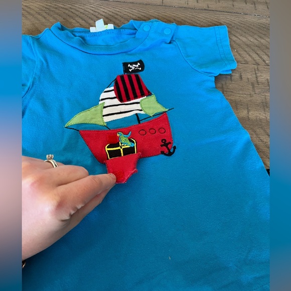 Pirate Ship Romper - Picture 2 of 4